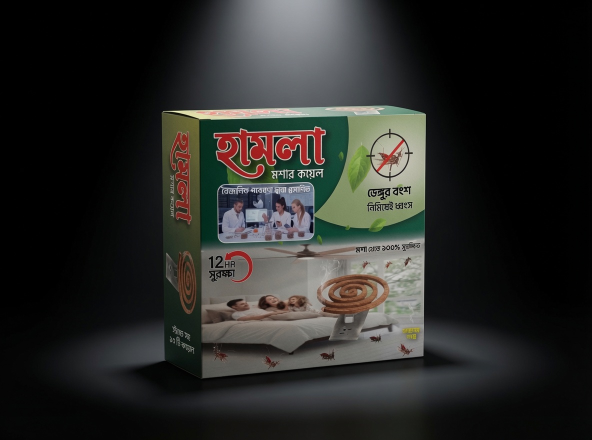 হামলা মশার কয়েল – মশা থেকে সুরক্ষার নির্ভরযোগ্য সমাধান | Hamla Mosquito Coil